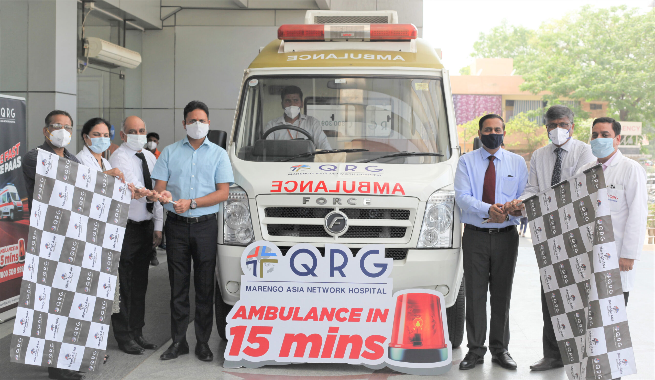 QRG Super Specialty Hospital Launches First Smart Ambulance Service for Rapid Medical Response