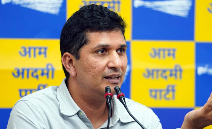 Saurabh Bharadwaj addressed the dengue situation in Delhi during a press conference.